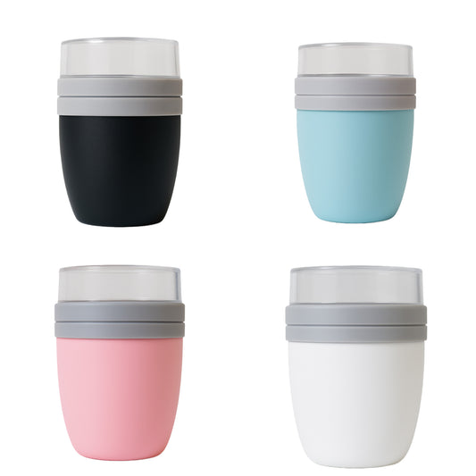 MEXZINDA To-Go Food Container 700ml – For Meals, Cereal & Yogurt