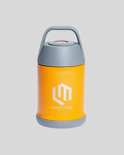 MEZTYGE Food Flask – 500ml Stainless Steel Insulated Bottle, keeps food hot & cold.