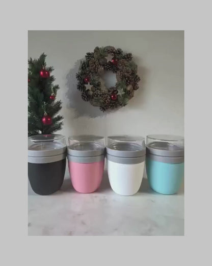 MEXZINDA To-Go Food Container 700ml – For Meals, Cereal & Yogurt